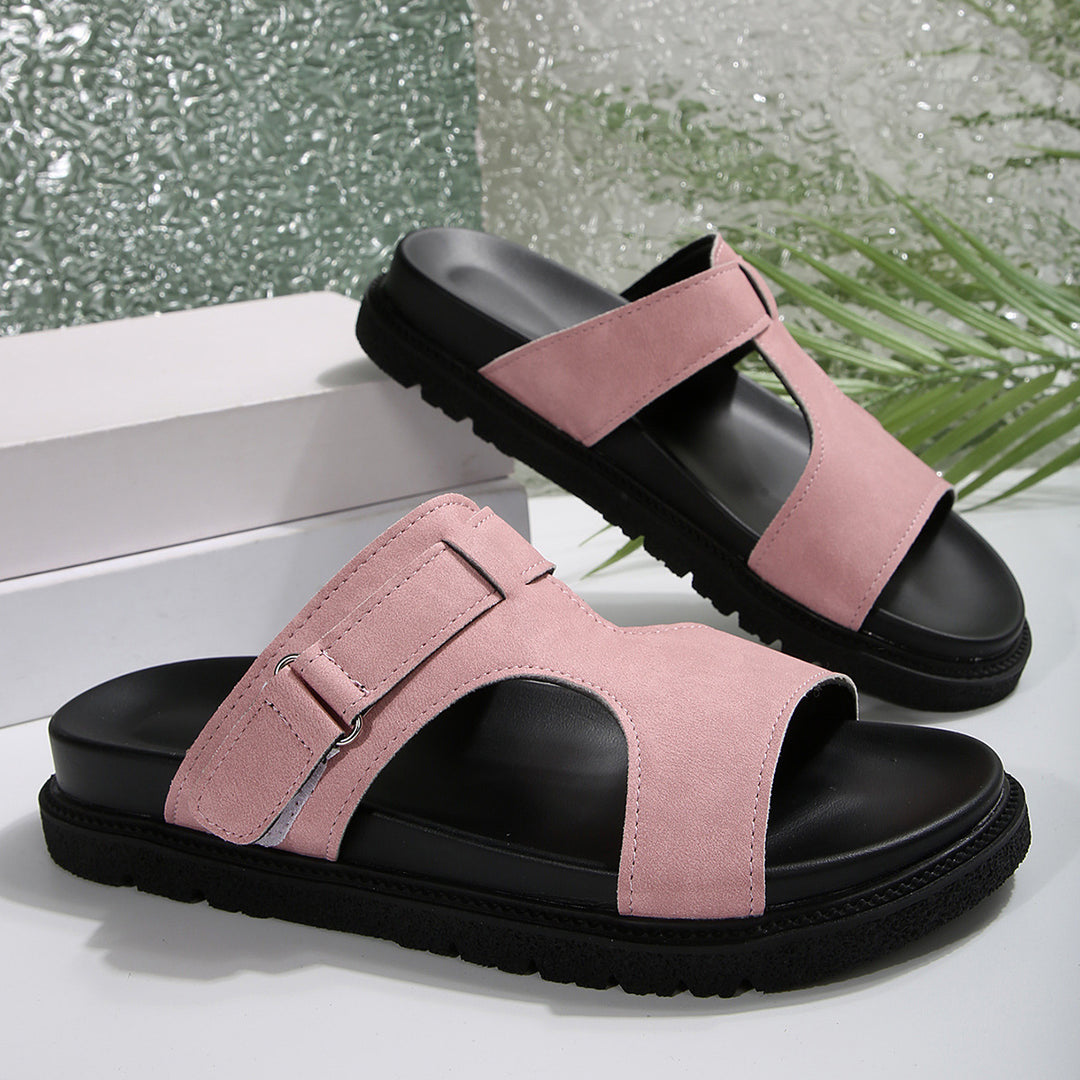 Dame Komfortable Sandaler med moderne snit og justerbar rem Stilla