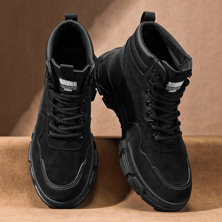 Femme Rugged Utility Snørestøvler Stilla