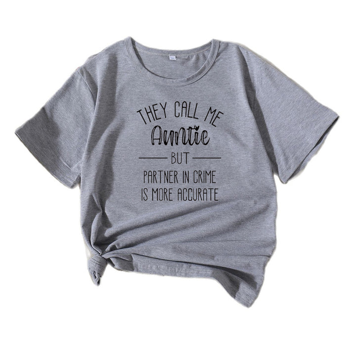 Kvinder Legende Tante Grafik T-shirt Stilla