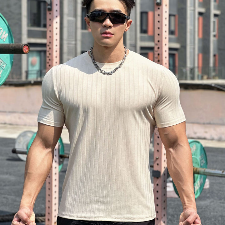 Herren Sporty Kompressionsshirt med fugtabsorberende teknologi Stilla