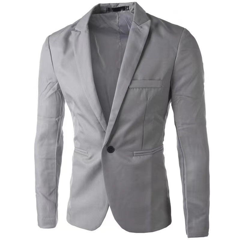 Herres elegant jakkesæt blazer med moderne snit og fin tekstur Stilla