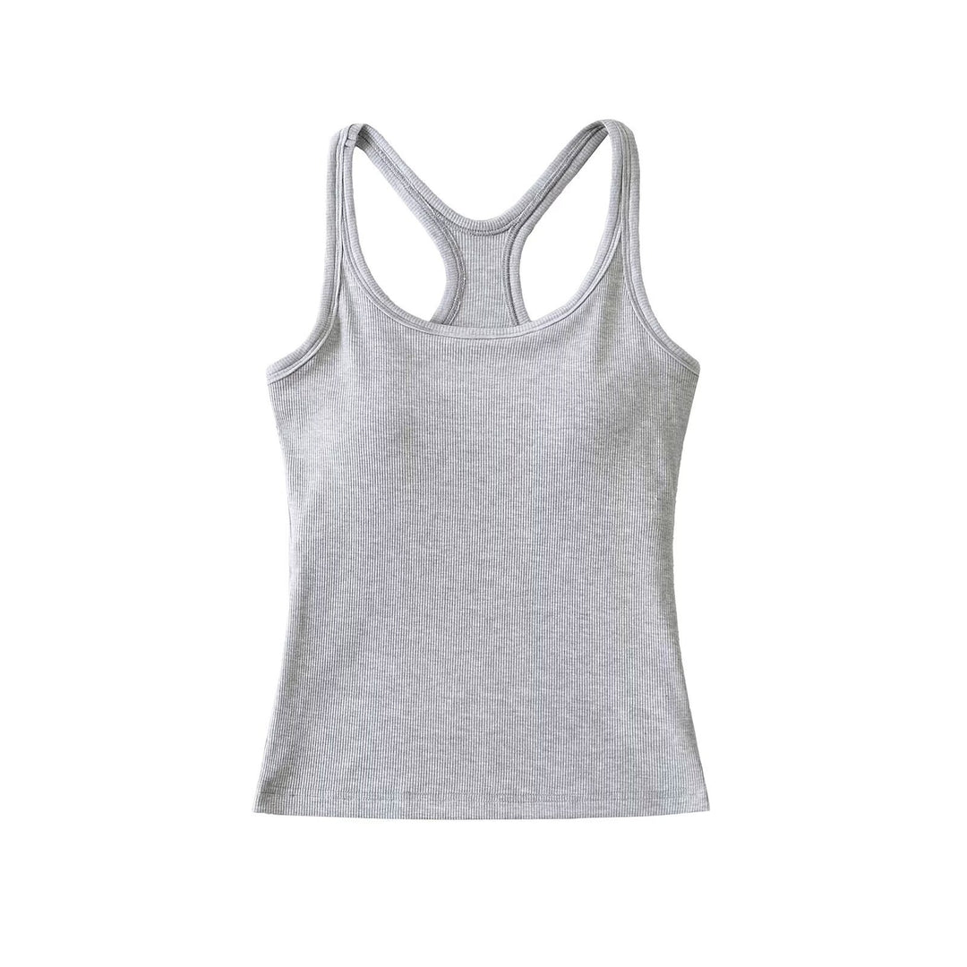 Damer Sporty Tanktop med Racerback-design Stilla