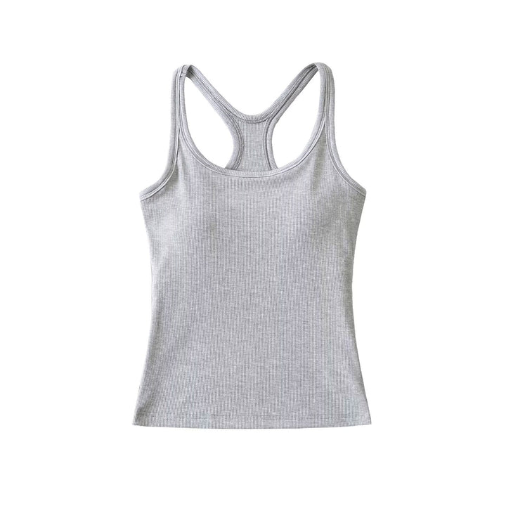 Damer Sporty Tanktop med Racerback-design Stilla