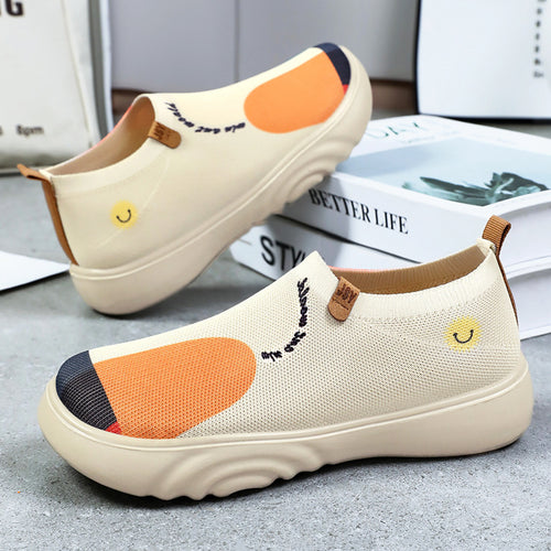 Dame Mode Slip-On Sneakers med trendy design og høj bærekomfort Stilla