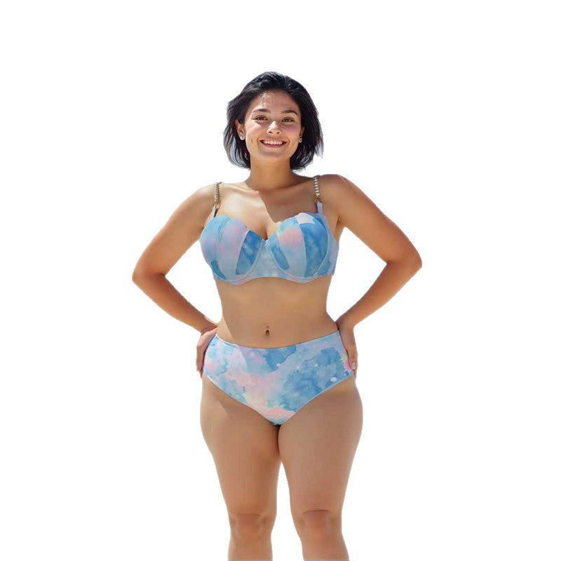 Damer Luksuriøs Bikini med innovativt Skåloberdel Skovae