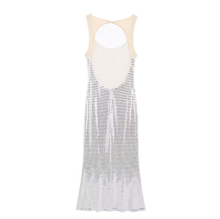 Femme Ærmeløst Cutout Maxikjole Stilla