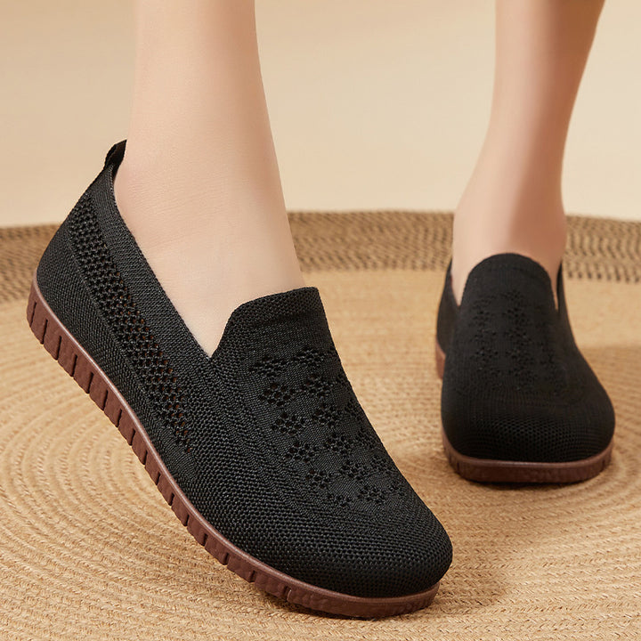 Dame Åndbare Slip-On Sko med fleksibelt design og skridsikker sål Stilla