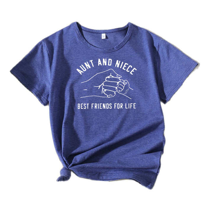 Dame Fritids Forhold Grafik T-shirt Stilla