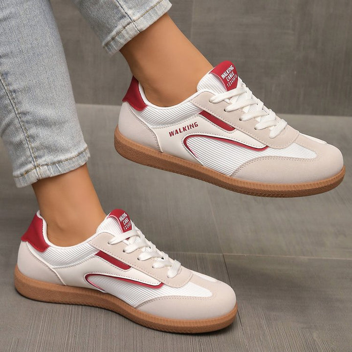 Dame Sporty Sneakers med åndbart mesh-overflade og skridsikker sål Stilla