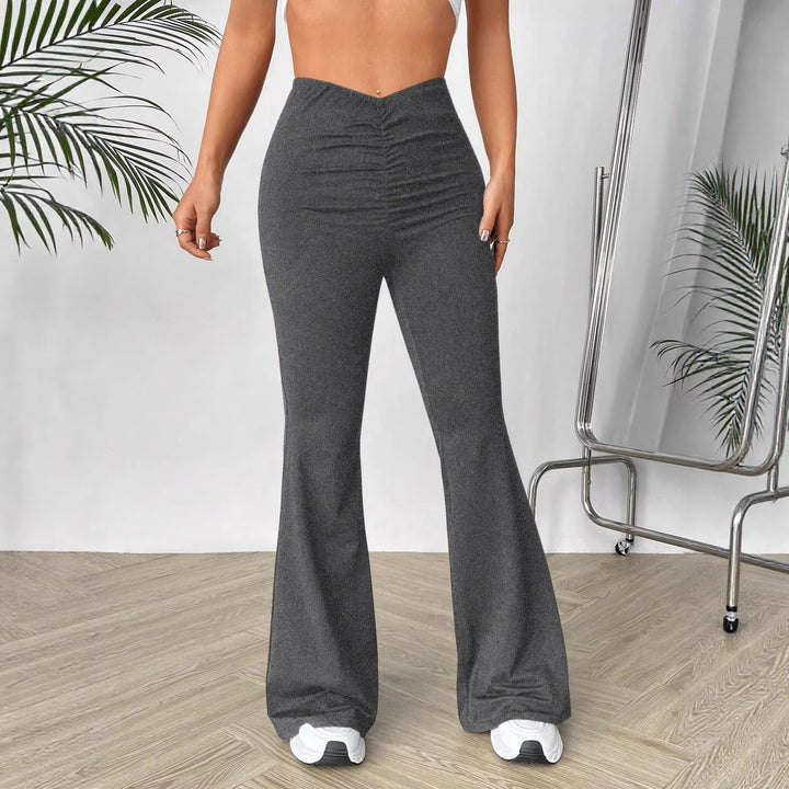 Dame Højtaljede Bootcut Bukser Stilla