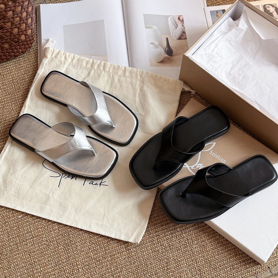 Femme Chic Cross-Band Slide Sandaler Stilla