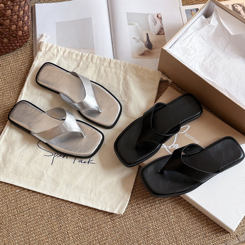 Femme Chic Cross-Band Slide Sandaler Stilla