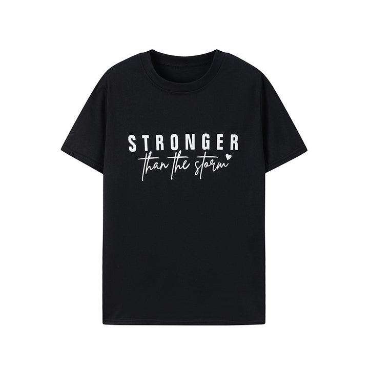 Kvinders motivations grafik T-shirt Stilla