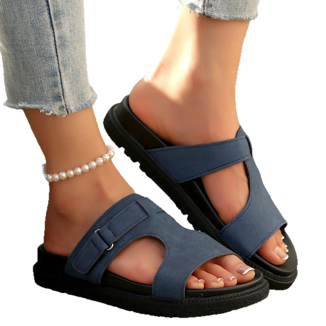 Dame Komfortable Sandaler med moderne snit og justerbar rem Stilla