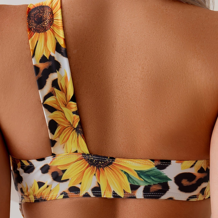 Damer Ensidet Badedragt med floral og animalistisk design Stilla
