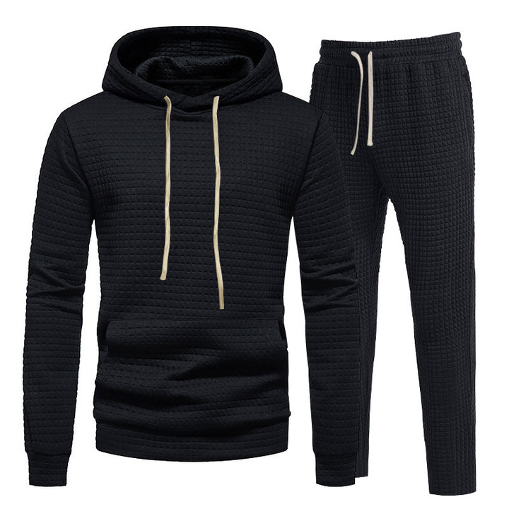 Herre afslappet sweatshirt og behagelige joggebukser sæt Stilla