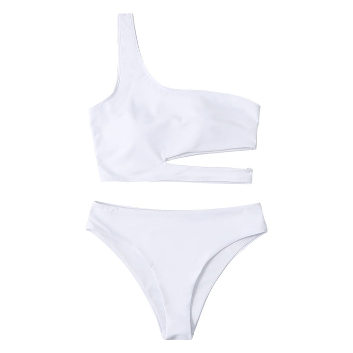 Dame ensidig bikini med innovativ cut-out Skovae