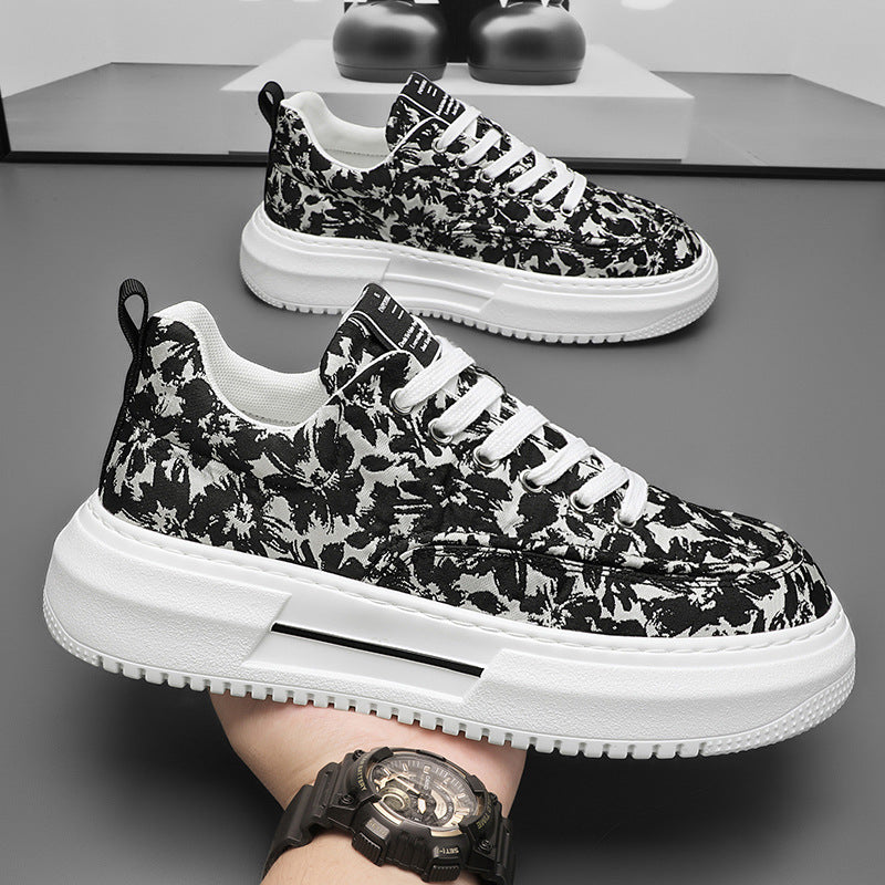 Femme Grafiktryk Chunky Sål Sneakers Stilla