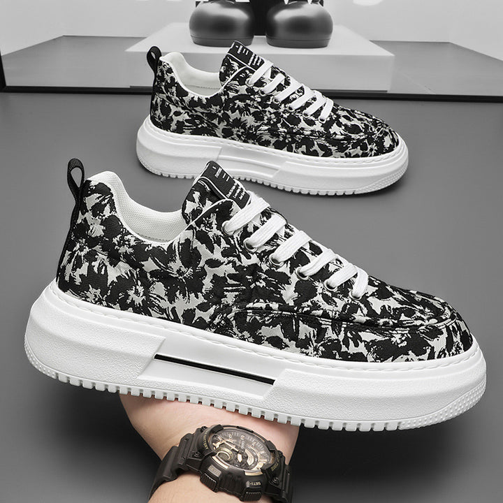 Femme Grafiktryk Chunky Sål Sneakers Stilla