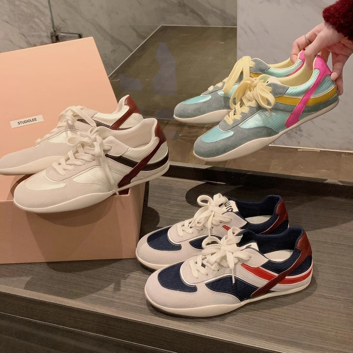 Damer Sporty Løbesneakers med åndbart mesh-overflade og fleksibel sål Stilla