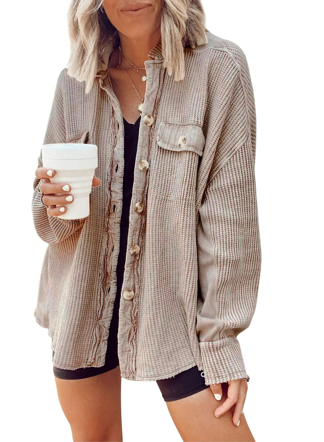 Dame Oversized Vest Stilla