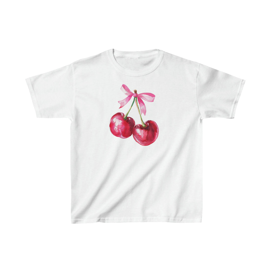 Dame T-shirt med dekoreret hjerte-motiv Skovae