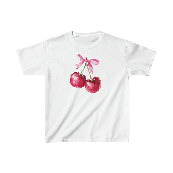 Dame T-shirt med dekoreret hjerte-motiv Skovae