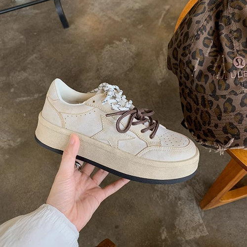 Dame Retro-sneakers med afslappet design og komfortabel dæmpning Stilla