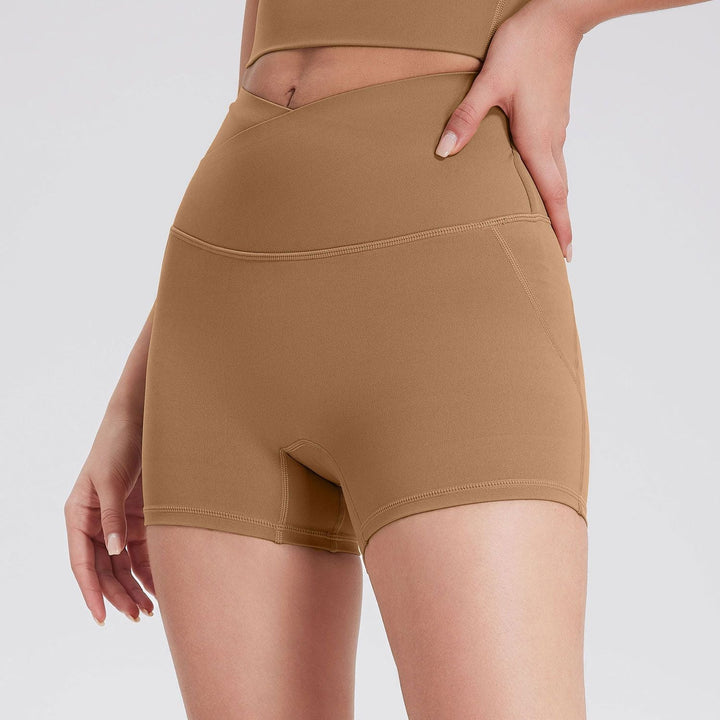 Stilla | Piece Formende Yoga Pants Baglomme Peach Hip Raise Slank Træningsbukser