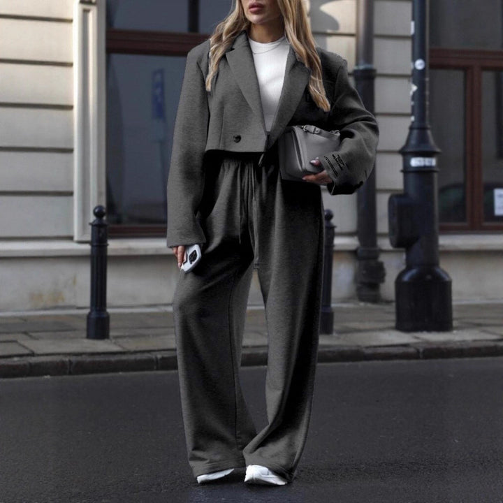 Kvinders afslappede jumpsuit i oversized stil med elastisk talje Skovae