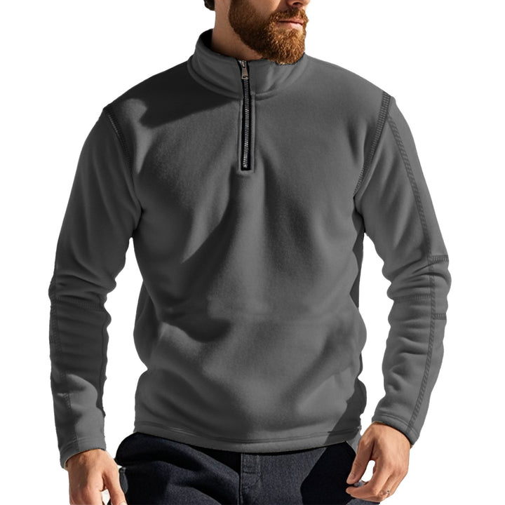 Herrer funktionel fleece-trøje med halvmadget lynlås Stilla