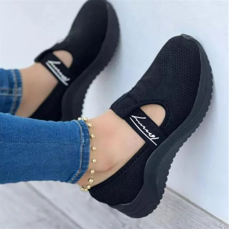 Dame Komfortable Slip-On Sneakers med innovativt design Stilla
