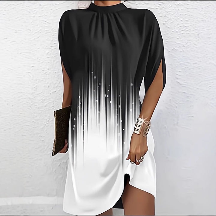 Damer Chic asymmetrisk Shiftkjole Stilla
