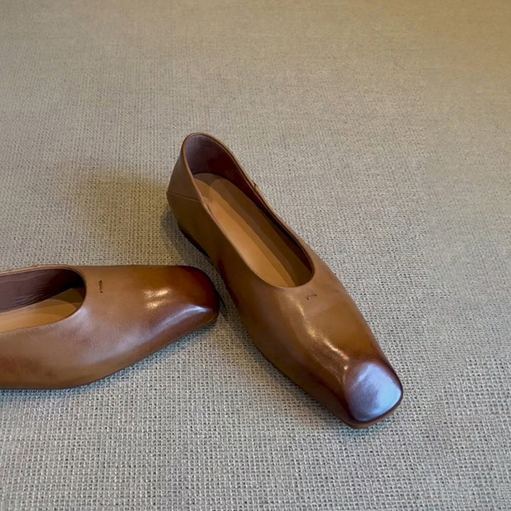 Damer Elegante Åben Tå Blokhæl Sko Stilla