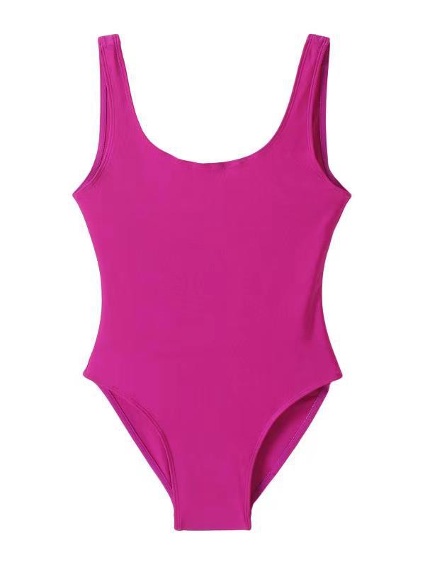 Dame Stilfuld Højskåret One-piece Badedragt Stilla