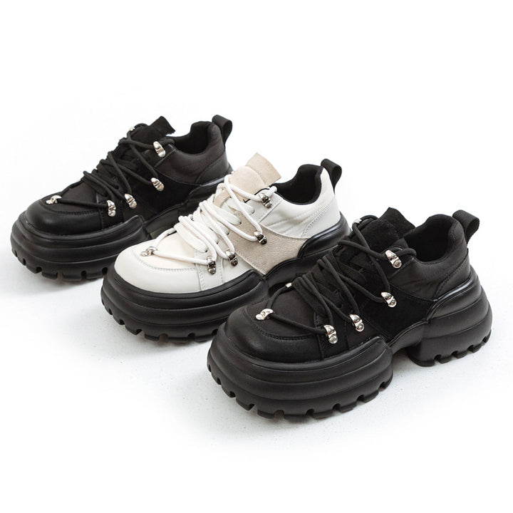 Damer Chunky Sneakers med robust profil og fashionable accenter Stilla
