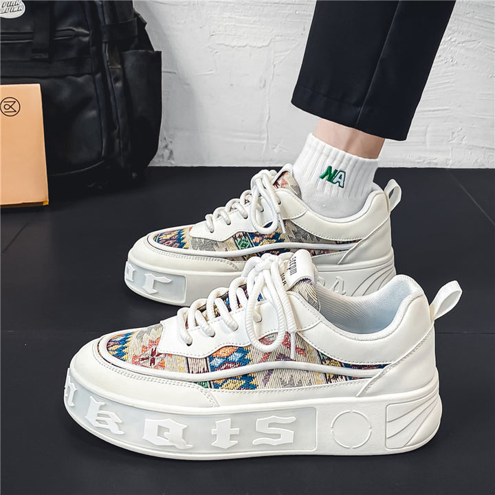 Femme Etnisk Mønstret Lækre Sneakers Stilla