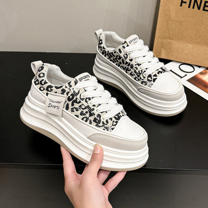 Dame Sporty Sneakers med dæmpende platform og åndbar overfladestruktur Stilla