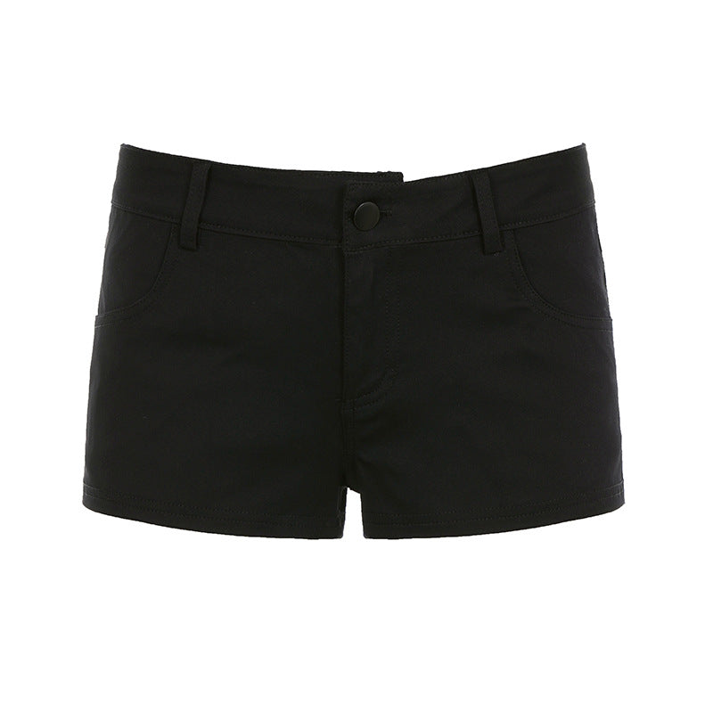 Dame sporty shorts med praktiske lommer og moderne snit Skovae