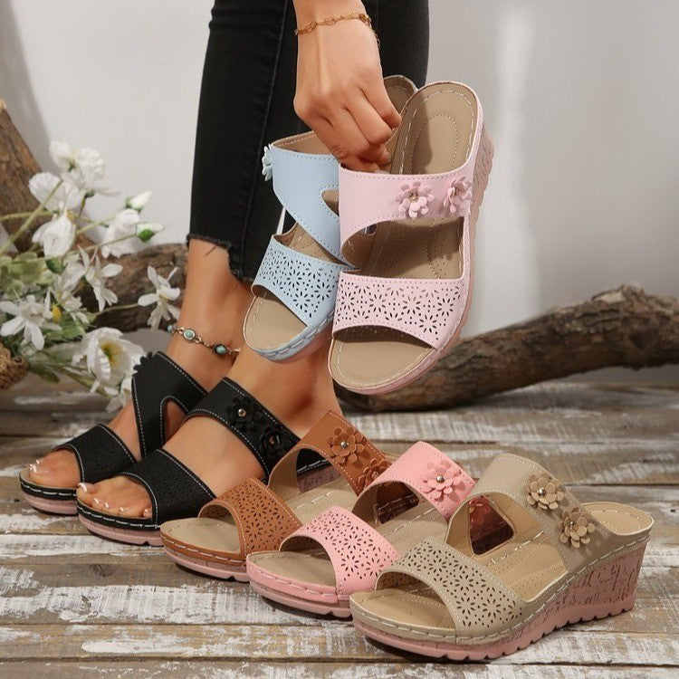 Dame Wedge Sandaler Stilla