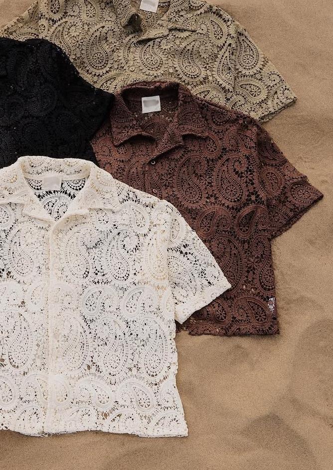 Dame spidsbluse i elegant paisleydesign Stilla