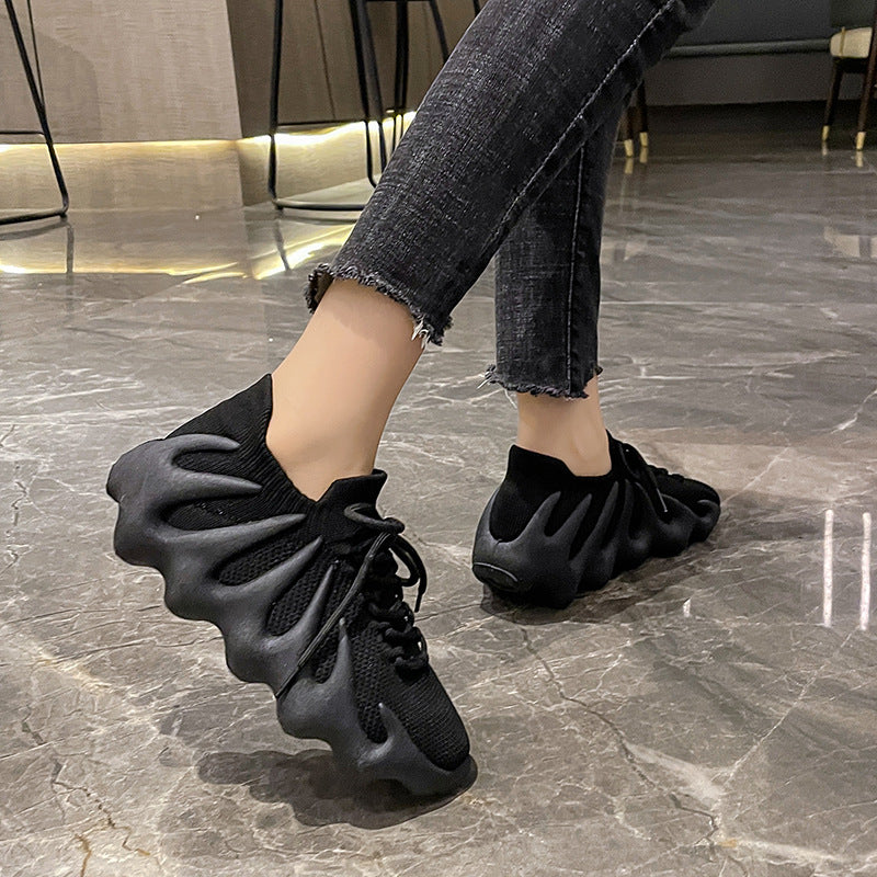 Dame Modiske Sneakers med innovativ sålestruktur og åndbart overmateriale Stilla