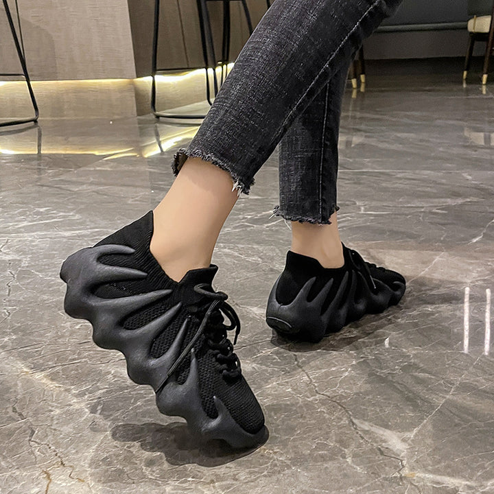 Dame Modiske Sneakers med innovativ sålestruktur og åndbart overmateriale Stilla