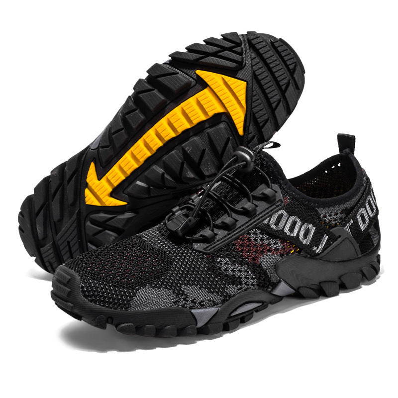 Herrer Outdoor Eventyr Sneakers med Camouflage Design Stilla