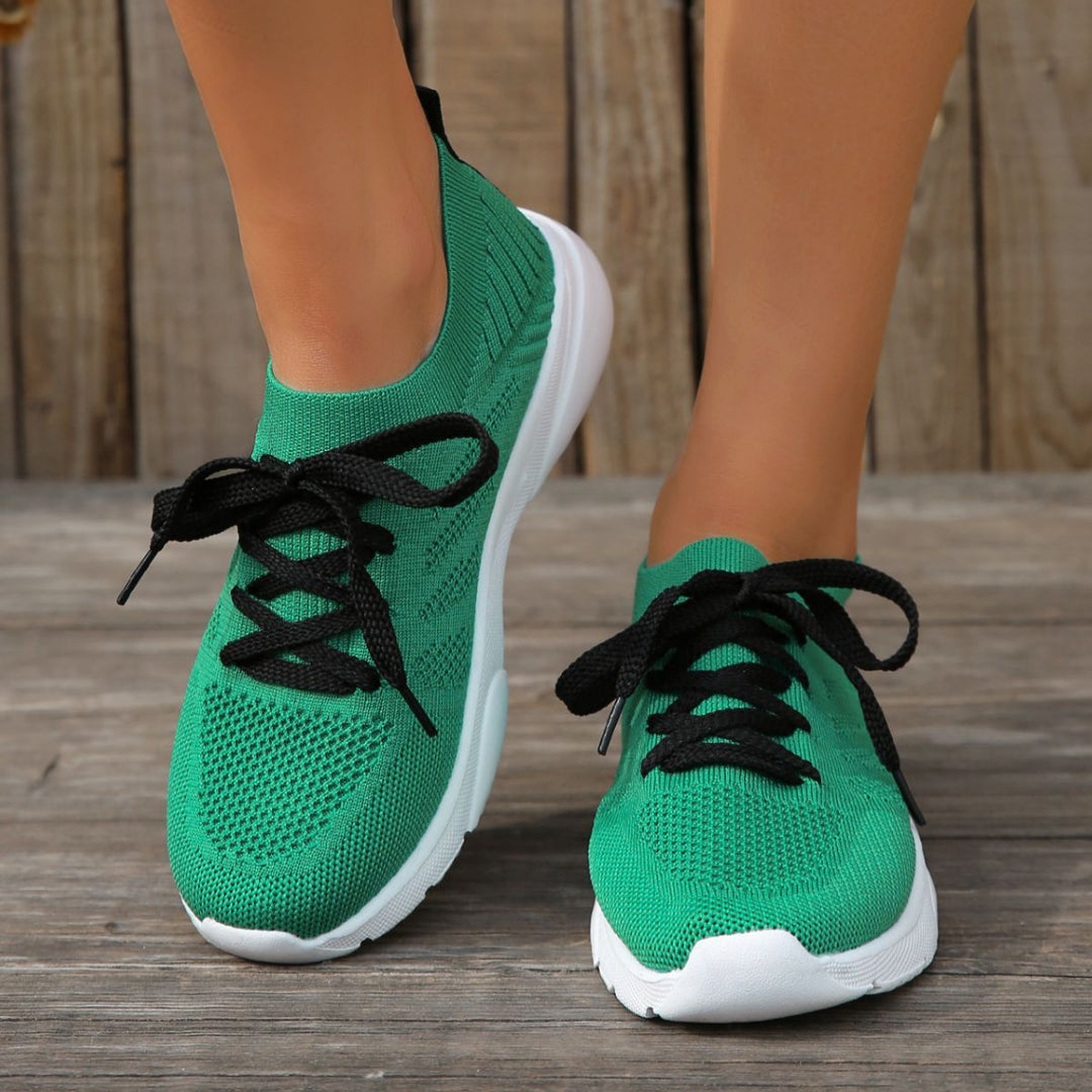 Dame Sporty Sneakers med åndbart mesh-overdel Stilla