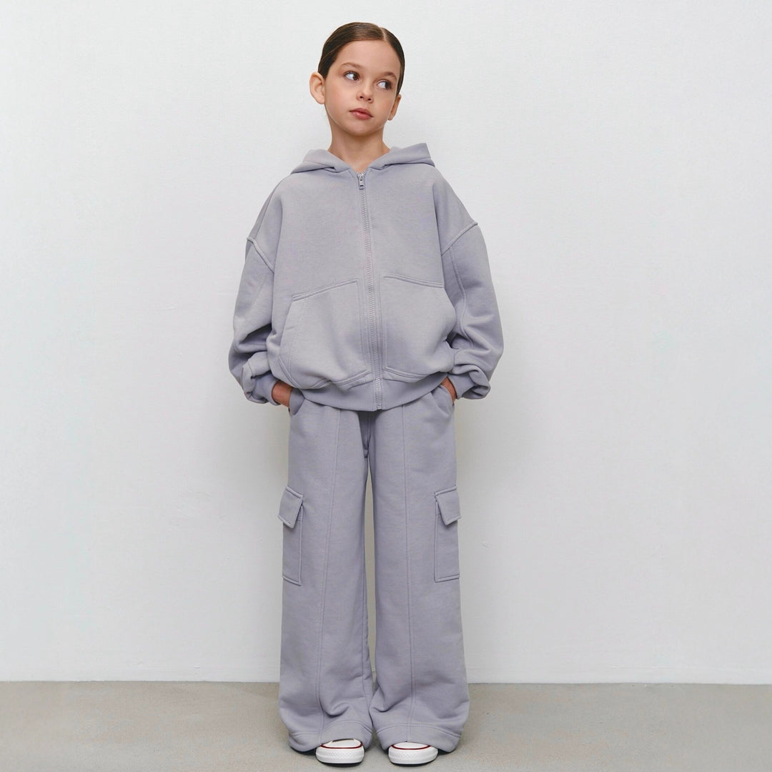 Kvinder casual hoodie jakke og løse joggingbukser sæt Skovae