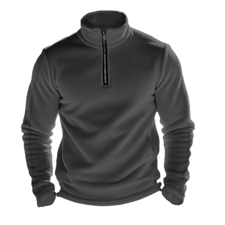 Herrer funktionel fleece-trøje med halvmadget lynlås Stilla