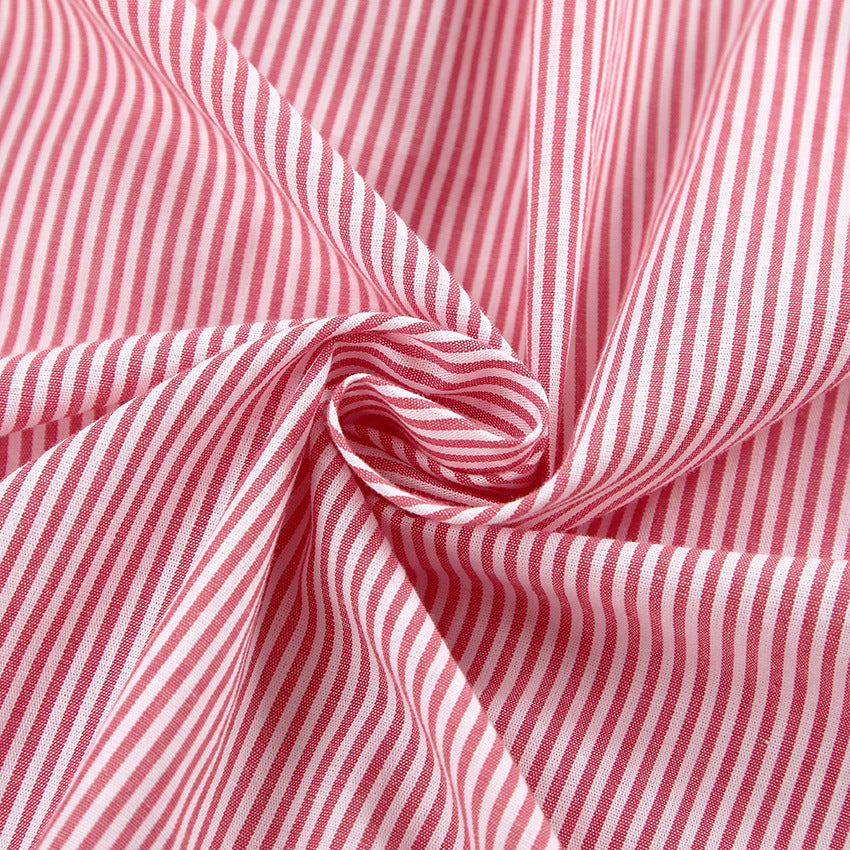Dame Casual Pyjamasæt med stribet design og elegante detaljer Stilla
