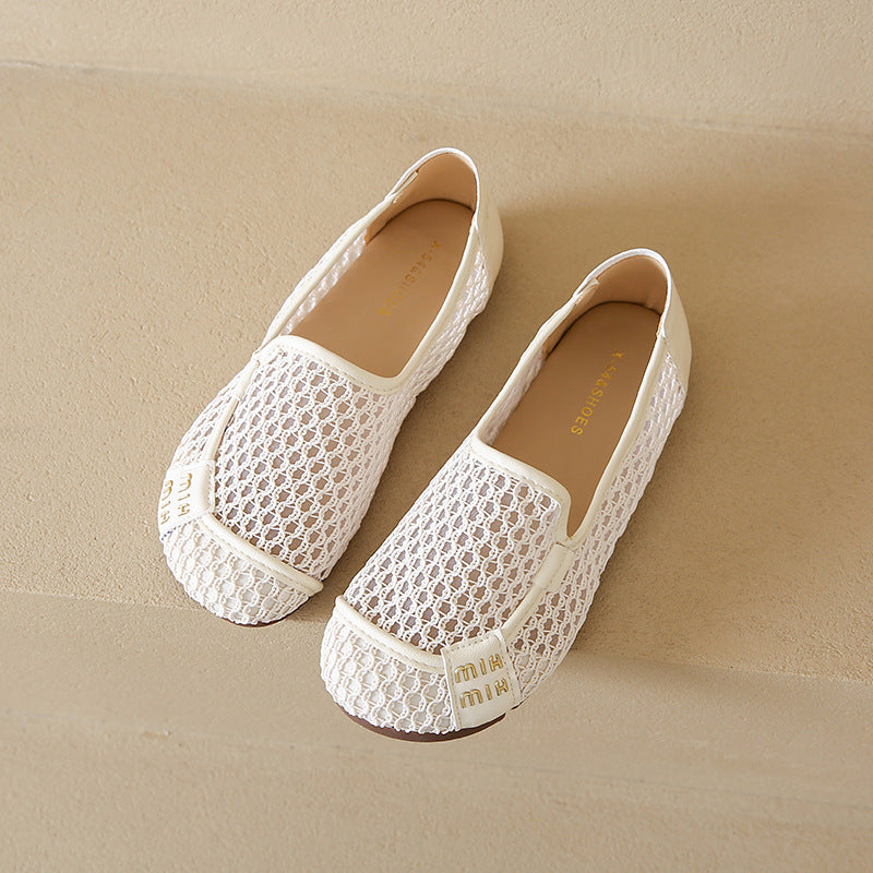Dame netvæv slippers med komfortabel fodbedsdesign Stilla