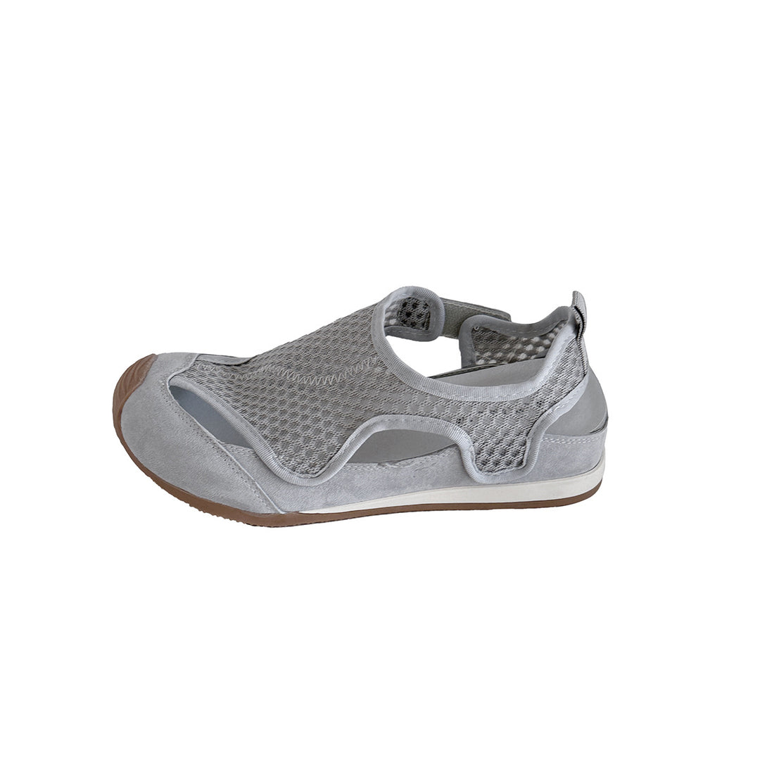 Femme åndbare Slip-On-Mesh-sneakers med støttende sål Stilla